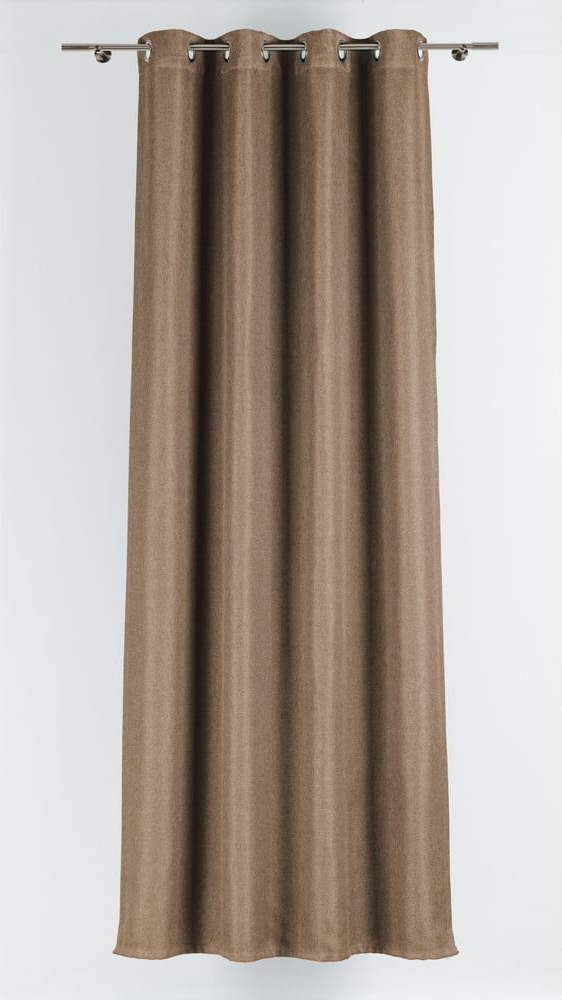 Hnědý závěs 140x260 cm Avalon – Mendola Fabrics Mendola Fabrics