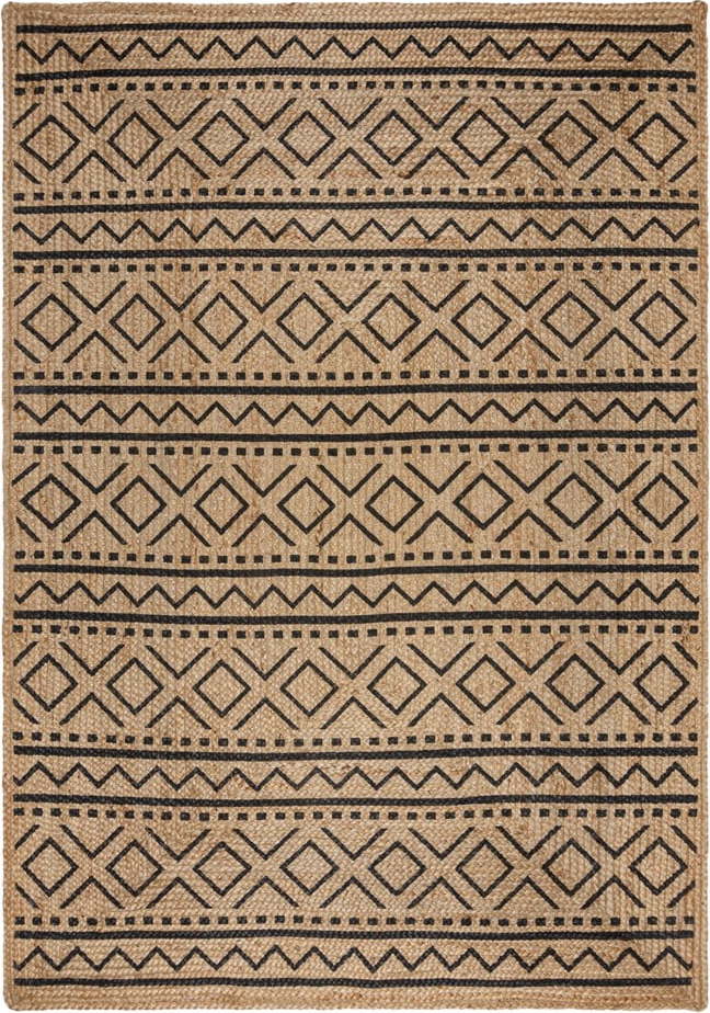 Jutový koberec v přírodní barvě 200x290 cm Luis – Flair Rugs Flair Rugs