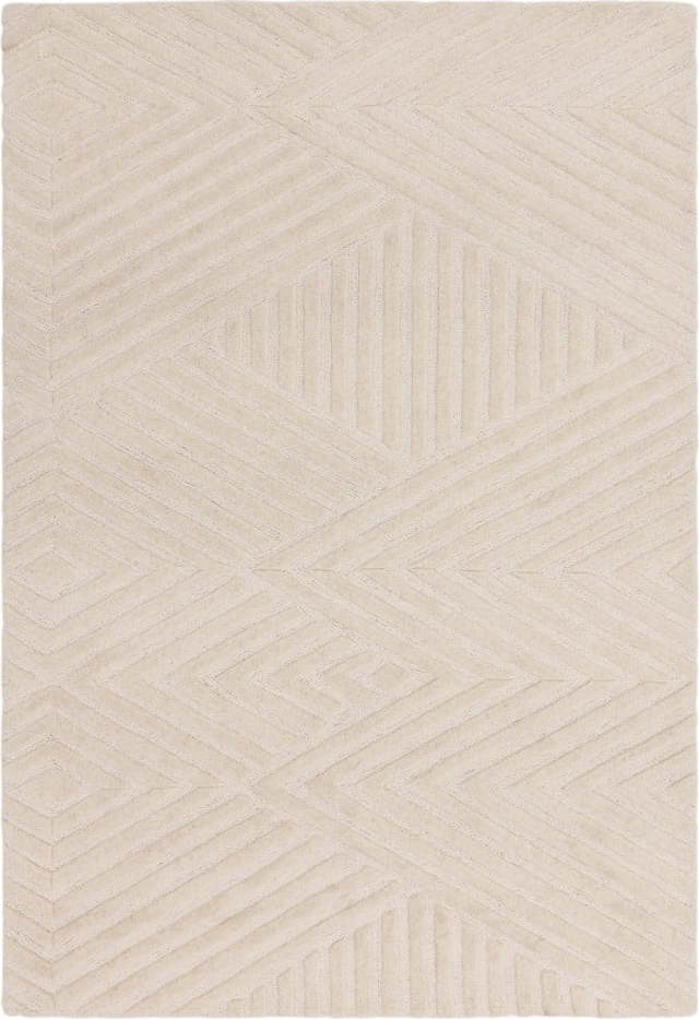 Krémový vlněný koberec 120x170 cm Hague – Asiatic Carpets Asiatic Carpets