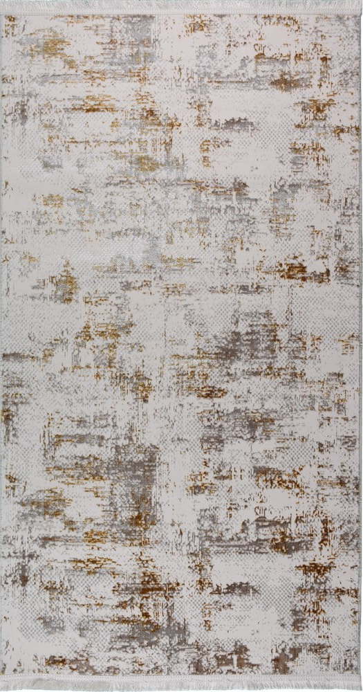 Pratelný koberec v krémovo-zlaté barvě 80x300 cm Gold – Vitaus Vitaus