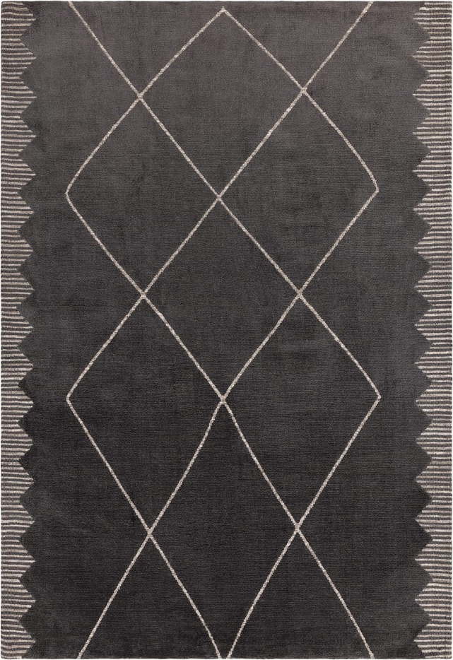 Tmavě šedý koberec 200x290 cm Mason – Asiatic Carpets Asiatic Carpets