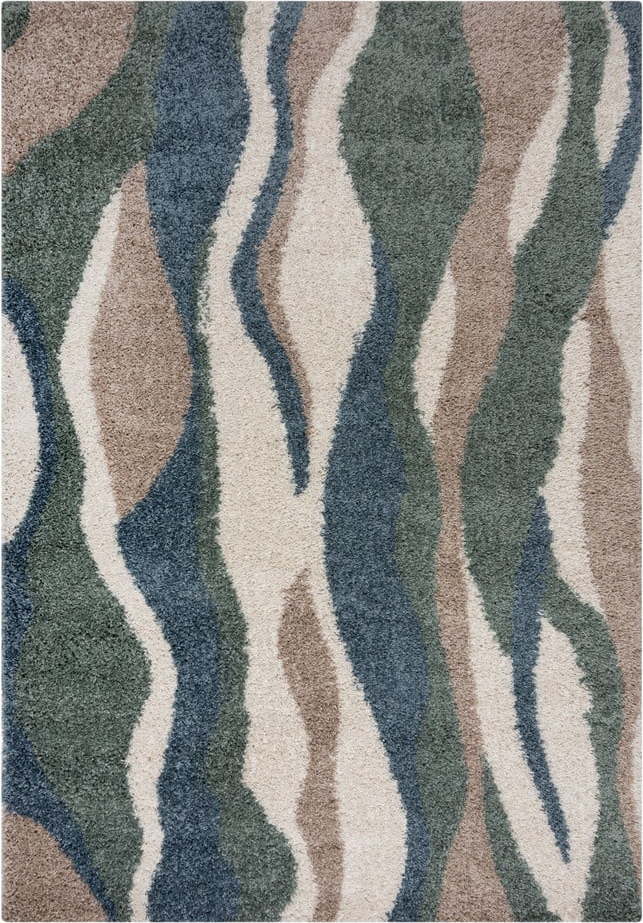 Zeleno-modrý koberec 200x290 cm Stream – Flair Rugs Flair Rugs