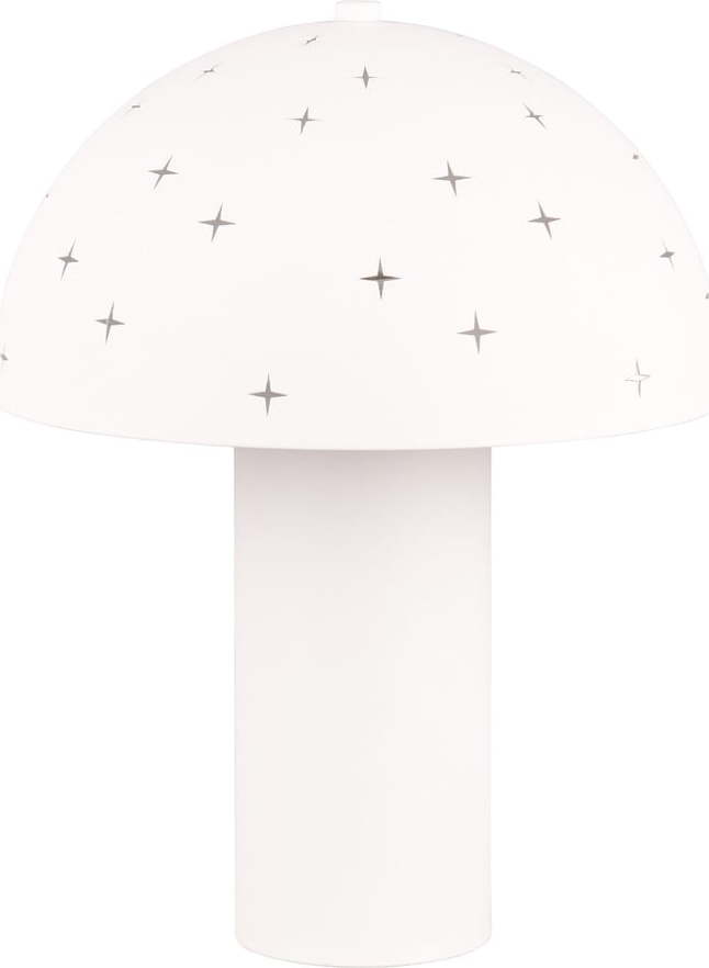 Bílá stolní lampa (výška 32