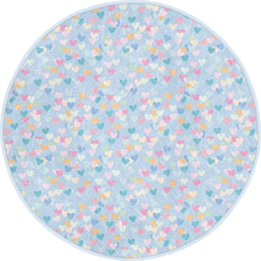 Světle modrý dětský koberec ø 100 cm Comfort – Mila Home Mila Home