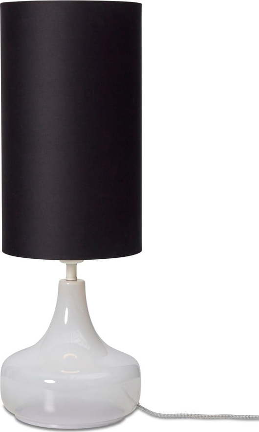 Černá stolní lampa s textilním stínidlem (výška 75 cm) Reykjavik – it's about RoMi IT´S ABOUT RoMi