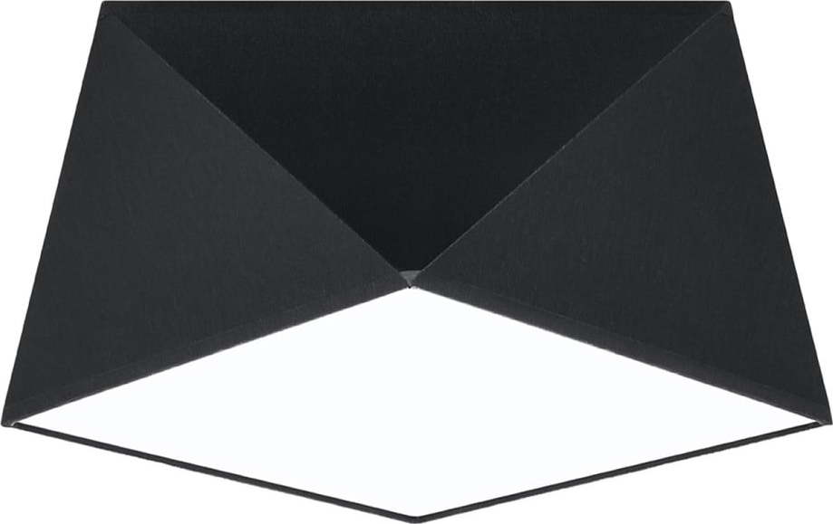 Černé stropní svítidlo 25x25 cm Koma – Nice Lamps Nice Lamps
