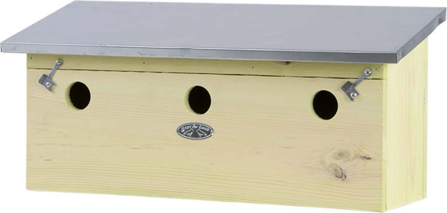 Dřevěná budka pro vrabce – Esschert Design Esschert Design