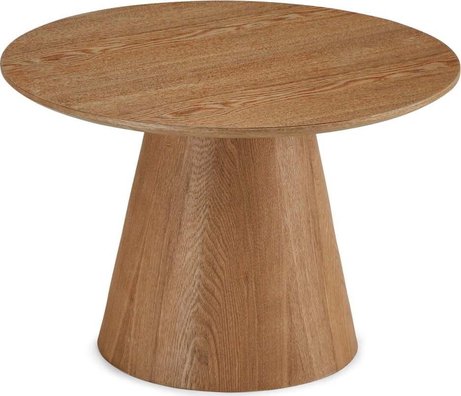 Konferenční stolek v dekoru dubu v přírodní barvě ø 60 cm Tango – Furnhouse Furnhouse