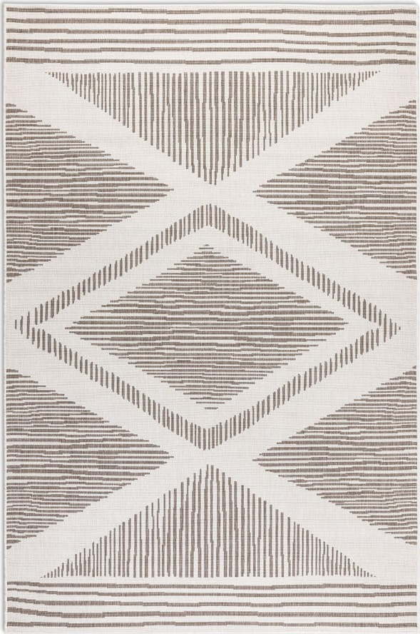 Krémovo-hnědý venkovní koberec 160x230 cm Gemini – Elle Decoration Elle Decoration