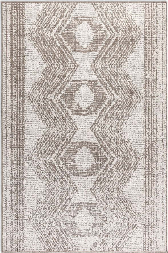 Krémovo-hnědý venkovní koberec 80x150 cm Gemini – Elle Decoration Elle Decoration