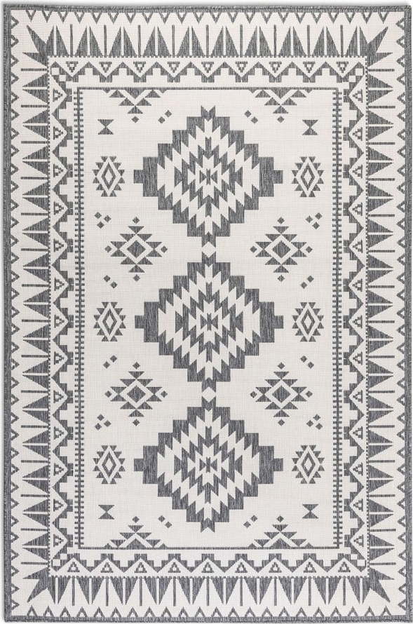 Krémovo-šedý venkovní koberec 80x150 cm Gemini – Elle Decoration Elle Decoration