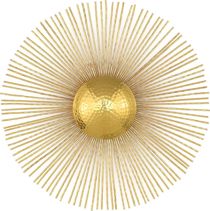 Nástěnné svítidlo ve zlaté barvě ø 50 cm Sun – Antic Line Antic Line