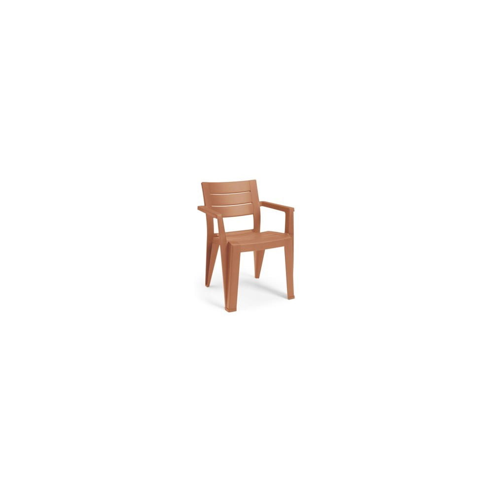 Oranžová plastová zahradní židle Julie – Keter Keter