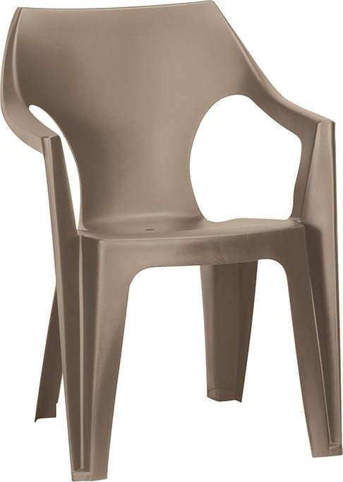 Světle hnědá plastová zahradní židle Dante – Keter Keter